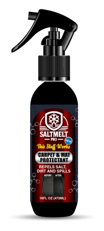 SaltMelt Pro Carpet & Mat Protectant - Front View