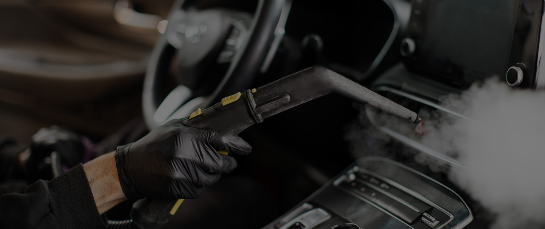 Steam cleaning service call to action